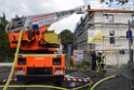 Dachstuhlbrand Koeln Poll Geislarerstr P621